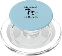 Life is Great at the Lake Great Lakes PopSockets PopGrip per MagSafe
