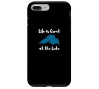 Life is Great at the Lake Superior Graphic Custodia per iPhone 7 Plus/8 Plus
