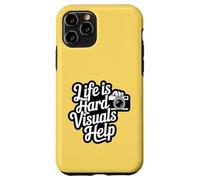 Life Is Hard Visuals Aiuta il terapeuta ABA Supporto per l'autismo Custodia per iPhone 11 Pro