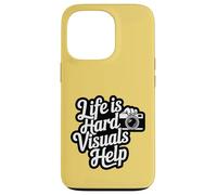 Life Is Hard Visuals Aiuta il terapeuta ABA Supporto per l'autismo Custodia per iPhone 13 Pro