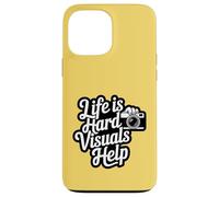 Life Is Hard Visuals Aiuta il terapeuta ABA Supporto per l'autismo Custodia per iPhone 13 Pro Max