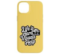 Life Is Hard Visuals Aiuta il terapeuta ABA Supporto per l'autismo Custodia per iPhone 14 Plus