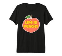 Life is Peachy - Frutta in Stile retrò Maglietta Premium