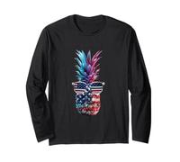 Life Is Really Good - Occhiali da sole da spiaggia con bandiera USA Maglia a Manica