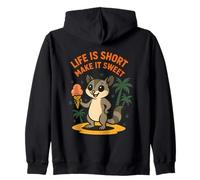 Life Is Short Make It Sweet Gelato Felpa con Cappuccio