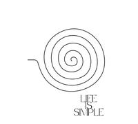Life Is Simple: Life is Simple Journal: Your Guide to Pretending You’ve Got It All Together (One Breath at a Time)