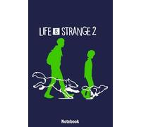 Life is Strange 2 Two Wolves Notebook: Journal College Ruled Notebook | 120 Pages | 6 x 9 Size | Gift