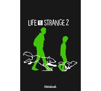 Life is Strange 2 Two Wolves Notebook: Notebook, sketchbook_ 6x9 inches, 120 dotted pages, planner, journal, organiser, bullet journal