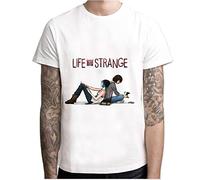 Life is Strange T-Shirt Men Summer t-Shirt Boy Print Tshirt Anime t Shirt White Color Tops Tees M7R1158