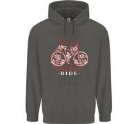 Life Is Un Bellissimo Ride Ciclismo Bicicletta Bambini Felpa con Cappuccio