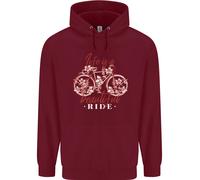 Life Is Un Bellissimo Ride Ciclismo Bicicletta Bambini Felpa con Cappuccio