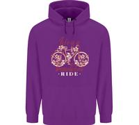 Life Is Un Bellissimo Ride Ciclismo Bicicletta Bambini Felpa con Cappuccio