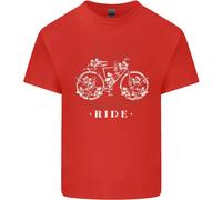 Life Is Un Bellissimo Ride Ciclismo Bicicletta Uomo Cotone T-Shirt Maglietta