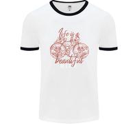 Life Is Un Bellissimo Ride Ciclismo Bicicletta Uomo Ringer