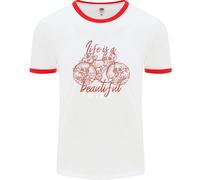 Life Is Un Bellissimo Ride Ciclismo Bicicletta Uomo Ringer