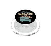 Life Is Vantastic RV Camping Hiking Camper Adventure Nature PopSockets PopGrip per MagSafe