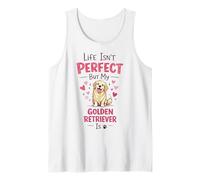 Life Isn't Perfect But My Dog Is - Golden Retriever Canotta