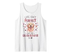 Life Isn't Perfect But My Dog Is - Golden Retriever Canotta