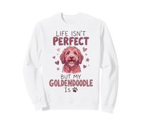 Life Isn't Perfect But My Dog Is - Goldendoodle Felpa