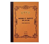 Life Noble Notes Notebook rilegati sui lati: 5 in. x 7 in. (Copertina marrone, pagine bianche)