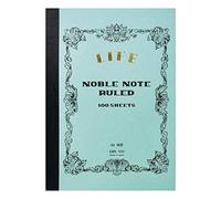 LIFE Notebook Noble Notebook Orizzontale Righe B6 N30 100 Fogli Made in Japan