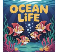 LIFE Ocean Coloring Book for Kids Ages 2-8: Improve Fine Motor Skills For Boys And Girls Halloween Activity Little Hands Simple Pictures Build Focus ... Skills For Boys And Girls Halloween Activ