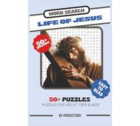 Life of Jesus Bible Word Search: Word Search with Easy-to-Read Print about Jesus’ Miracles, Teachings, Parables and More | 6x9 inches, 110 Pages | 50+ ... for Bible Study, Devotion, and Relaxation