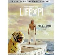 Life of Pi – Gérard Depardieu, Irfan Khan, Suraj Sharma, Tabu – 4K UHD Blu-ray – 2016 (NTSC)