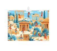 Life of the Anticents - Tappetino assorbente da cucina, 45,7 x 61 cm, fibra ad alta densità assorbe l'acqua rapidamente