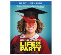 Life of the Party (Blu-ray) Melissa McCarthy Gillian Jacobs Maya Rudolph