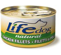 LIFE PET CARE Dog Natural Filetti Lattina Multipack 24x90G POLLO
