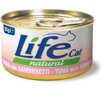 Life petcare Life Cat Natural Tonno con Gamberetti Lattina 85gr