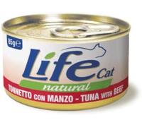 Life petcare Life Cat Natural Tonnetto con Manzo Lattina 85gr