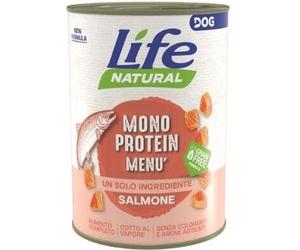 Life petcare Life Dog Patè Umido per Cani Monoproteico Salmone 400g