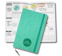 Life Planner, Agenda Motivazionale Made in Italy, Agenda 12 Mesi, da Gennaio a Dicembre 2026, Planner Settimanale e Mensile, Spazi Dedicati a Pensieri e Riflessioni (Acqua, Piccola)