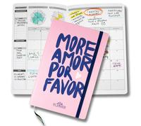 Life Planner, Agenda Motivazionale Made in Italy, Agenda 12 Mesi, da Gennaio a Dicembre 2026, Planner Settimanale e Mensile, Spazi Dedicati a Pensieri e Riflessioni (More Amor, Piccola)