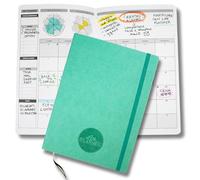 Life Planner, Agenda Motivazionale Made in Italy, Agenda 12 Mesi, da Gennaio a Dicembre 2026, Planner Settimanale e Mensile, Spazi Dedicati a Pensieri e Riflessioni (Acqua, Grande)