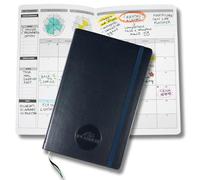 Life Planner, Agenda Motivazionale Made in Italy, Agenda 16 Mesi, da Settembre 2025 a Dicembre 2026, Planner Settimanale e Mensile, Spazi Dedicati a Pensieri e Riflessioni (Blu)