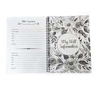 Life Planner, Guided Journal Notebook, Information Organizer, for Seniors Important Information Organizer for Personal Belongings Business Affairs Final Estate Planning Legacy and Medical Records