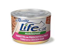 Life Cat Natural Le Ricette 150 gr: Tonnetto con prosciutto di pollo