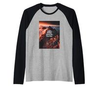 Life 's Better Sopra la linea degli alberi Escursionismo Montagna Citazione Maglia con Maniche Raglan