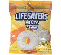 Life Savers ~ Orange Mints Hard Candies ~ 6.25oz ~ Individually Wrapped ~ Pack of 2