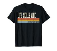 Life Skills Aide Week Retro Vintage Torna a Scuola Maglietta