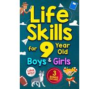 Luna Wolf Life Skills for 9 Year Old Boys & Girls (Tascabile)