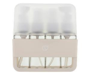 Life Travel set da viaggio 4 pezzi beige, 1 pz.