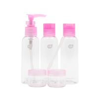 Life Travel Set da Viaggio 6 pz Rosa