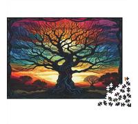 Life Tree educazione degli adulti 1000 Puzzle 1000 Cartone Puzzle Puzzle Per Adulti E Giovani Amanti Del Puzzles 1000pcs (75x50cm)