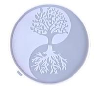 life Ttree Silicone Mold - Detailed Nature Pattern, Artistic Casting Device, Multi Purpose Craft Tool, Durable Design Supply | Resin Artwork Creation, Wall Hanging Decor Use, Workshop Hobby Activity