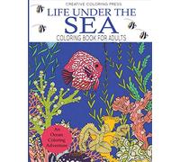 Life Under the Sea Coloring Book for Adults
