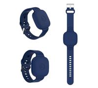 Life360 Mate 2024 - Braccialetto protettivo impermeabile per piastrelle, in morbido silicone, colore: blu